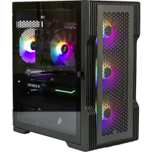 Компьютер GANSOR-2302422  AMD Ryzen 5 7400F 3.7 ГГц, A620M, 64Гб DDR5 6000 МГц, SSD M.2 2Тб, RTX 4070 SUPER 12Гб (NVIDIA GeForce), 750Вт, Midi-Tower (Серия BASE)