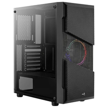 Корпус AeroCool Menace Saturn FRGB-G-BK-v1 Black