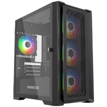 Корпус Powercase ByteFlow Micro Black