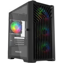 Корпус Powercase Mistral Micro X4B Black