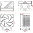 Кулер ID-COOLING FROZN A610 Black [250W]