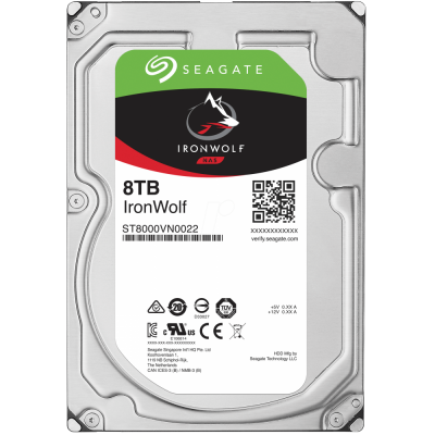 Жесткий диск 8Тб SATA-III Seagate IronWolf [ST8000VN0022]