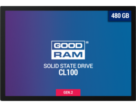 Твердотельный накопитель 480Гб SSD GOODRAM CL100 Gen.2 [SSDPR-CL100-480-G2]