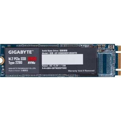 Твердотельный накопитель 128Гб SSD Gigabyte [GP-GSM2NE8128GNTD]