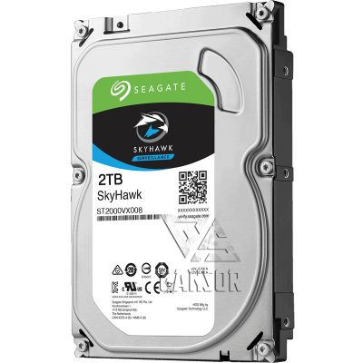 Жесткий диск 2Тб SATA-III Seagate SkyHawk [ST2000VX008]