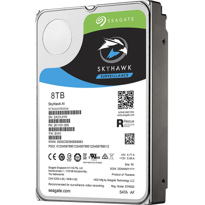 Жесткий диск 8Тб SATA-III Seagate SkyHawk AI [ST8000VE0004]