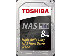 Жесткий диск 8Тб SATA-III Toshiba N300 [HDWN180UZSVA] OEM