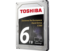 Жесткий диск 6Тб SATA-III Toshiba X300 [HDWE160UZSVA]