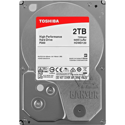 Жесткий диск 2Тб SATA-III Toshiba P300 [HDWD120UZSVA]