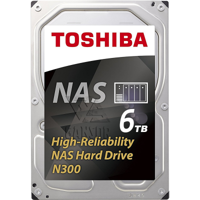 Жесткий диск 6Тб SATA-III Toshiba N300 [HDWN160UZSVA] OEM