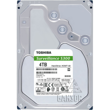 Жесткий диск 4Тб SATA-III Toshiba S300 Surveillance [HDWT140UZSVA]