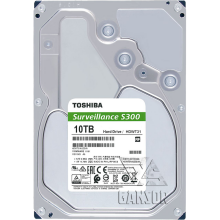 Жесткий диск 10Тб SATA-III Toshiba Surveillance S300 [HDWT31AUZSVA]