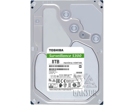 Жесткий диск 8Тб SATA-III Toshiba S300 Surveillance [HDWT380UZSVA]