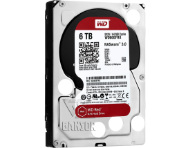 Жесткий диск 6Тб SATA-III Western Digital Red [WD60EFRX]