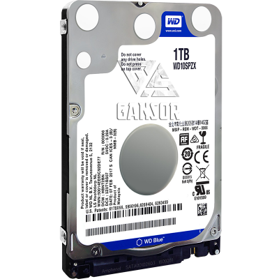 Жесткий диск 1Тб SATA-III Western Digital Blue [WD10SPZX]