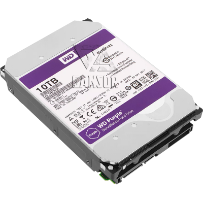 Жесткий диск 10Тб SATA-III Western Digital Purple [WD100PURZ]