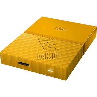 Внешний жесткий диск 2Тб Western Digital My Passport Yellow [WDBLHR0020BYL]