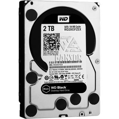 Жесткий диск 2Тб SATA-III Western Digital Black [WD2003FZEX]