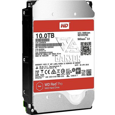 Жесткий диск 10Тб SATA-III Western Digital Red Pro [WD101KFBX]