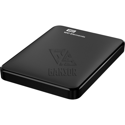 Внешний жесткий диск 1Тб Western Digital Elements Portable [WDBUZG0010BBK]