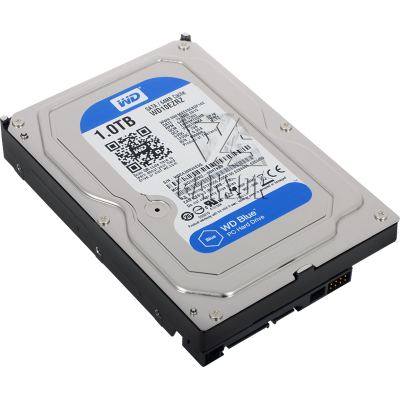 Жесткий диск 1Тб SATA-III Western Digital Blue [WD10EZRZ]