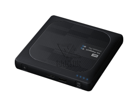 Внешний жесткий диск 1Тб Western Digital My Passport Wireless Pro [WDBVPL0010BBK]