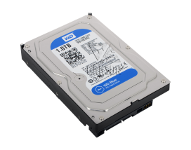 Жесткий диск 1Тб SATA-III Western Digital Blue [WD10EZRZ]