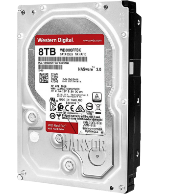 Жесткий диск 8Тб SATA-III Western Digital Red Pro [WD8003FFBX]