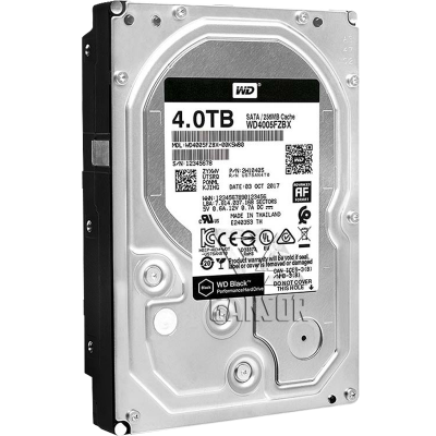 Жесткий диск 4Тб SATA-III Western Digital Black [WD4005FZBX]