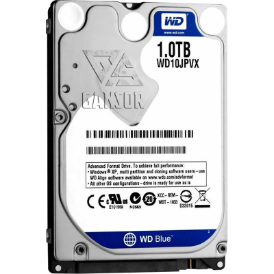 Жесткий диск 1Тб SATA-III Western Digital Blue [WD10JPVX]