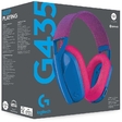 Беспроводная компьютерная гарнитура Logitech G G435 blue