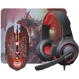 Игровой комплект 3в1 (гарнитура,мышь,коврик) DEFENDER DragonBorn MHP-003