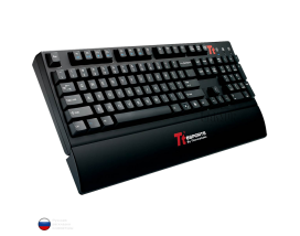 Клавиатура игровая Tt eSPORTS MEKA G1 Mechanical Gaming Keyboard Cherry [KB-MEG005RU] Чёрная