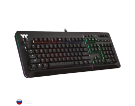 Клавиатура механическая игровая Tt eSPORTS Level 20 RGB [KB-LVT-SSBRRU-01] Чёрная