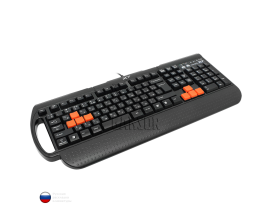 Клавиатура игровая A4Tech X7-G700 PS/2 Чёрная