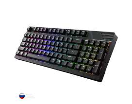 Клавиатура механическая игровая Cooler Master MasterKeys Pro M RGB [Cherry MX Red] [SGK-6040-KKCR1-RU] Чёрная