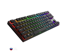 Клавиатура механическая игровая Cooler Master SK630 [Cherry MX Red Low Profile] [SK-630-GKLR1-RU] Чёрная