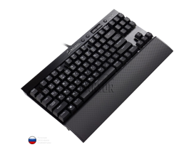 Клавиатура механическая игровая Corsair K65 RGB Rapidfire [CH-9110014-RU] Чёрная