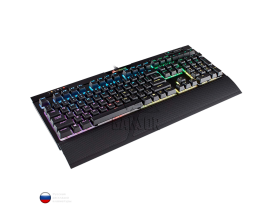 Клавиатура механическая игровая Corsair STRAFE RGB MK.2 Cherry MX Red [CH-9104110-RU] Чёрная