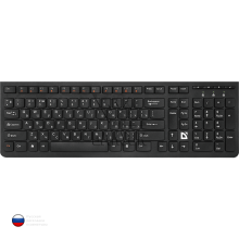 Клавиатура беспроводная Defender UltraMate SM-535 Чёрная