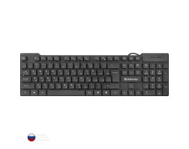 Клавиатура Defender OfficeMate HB-260 [45260] Чёрная