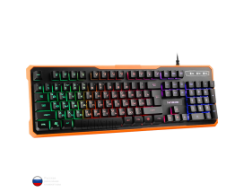 Клавиатура Гарнизон GK-320G Оранжевая/Чёрная