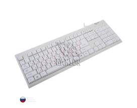 Клавиатура Gembird KB-8300-R PS/2 Белая