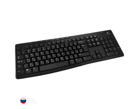 Клавиатура беспроводная Logitech K270 Wireless Keyboard Чёрная