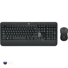 Клавиатура и мышь (беспроводной комплект) Logitech MK540 Advanced [920-008686] Чёрный