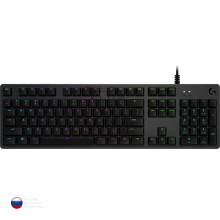 Клавиатура механическая игровая Logitech G512 Carbon переключатель GX Blue [920-008945] Чёрная