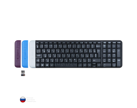 Клавиатура беспроводная Logitech K230 Wireless Keyboard Чёрная