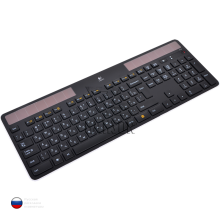 Клавиатура беспроводная Logitech K750 Wireless Solar Keyboard Чёрная