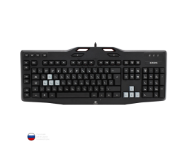 Клавиатура игровая Logitech G105 Gaming Keyboard G-package [920-005056] Чёрная