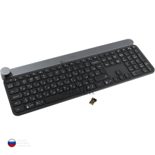 Клавиатура беспроводная Logitech Wireless Craft Advanced Keyboard [920-008505] Чёрная